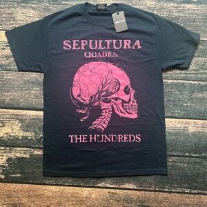 Sepultura Quadra Black T-Shirt